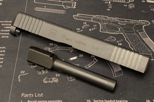 Bomber CNC Aluminum G17 Gen5 MOS Slide Kit ( Standard barrel version )for Umarex / EF / VFC G17 Gen5 GBB series **Limited