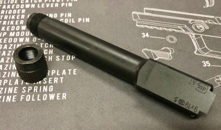 Bomber CNC Steel G19X MOS Slide Kit for Umarex / VFC G19X GBB