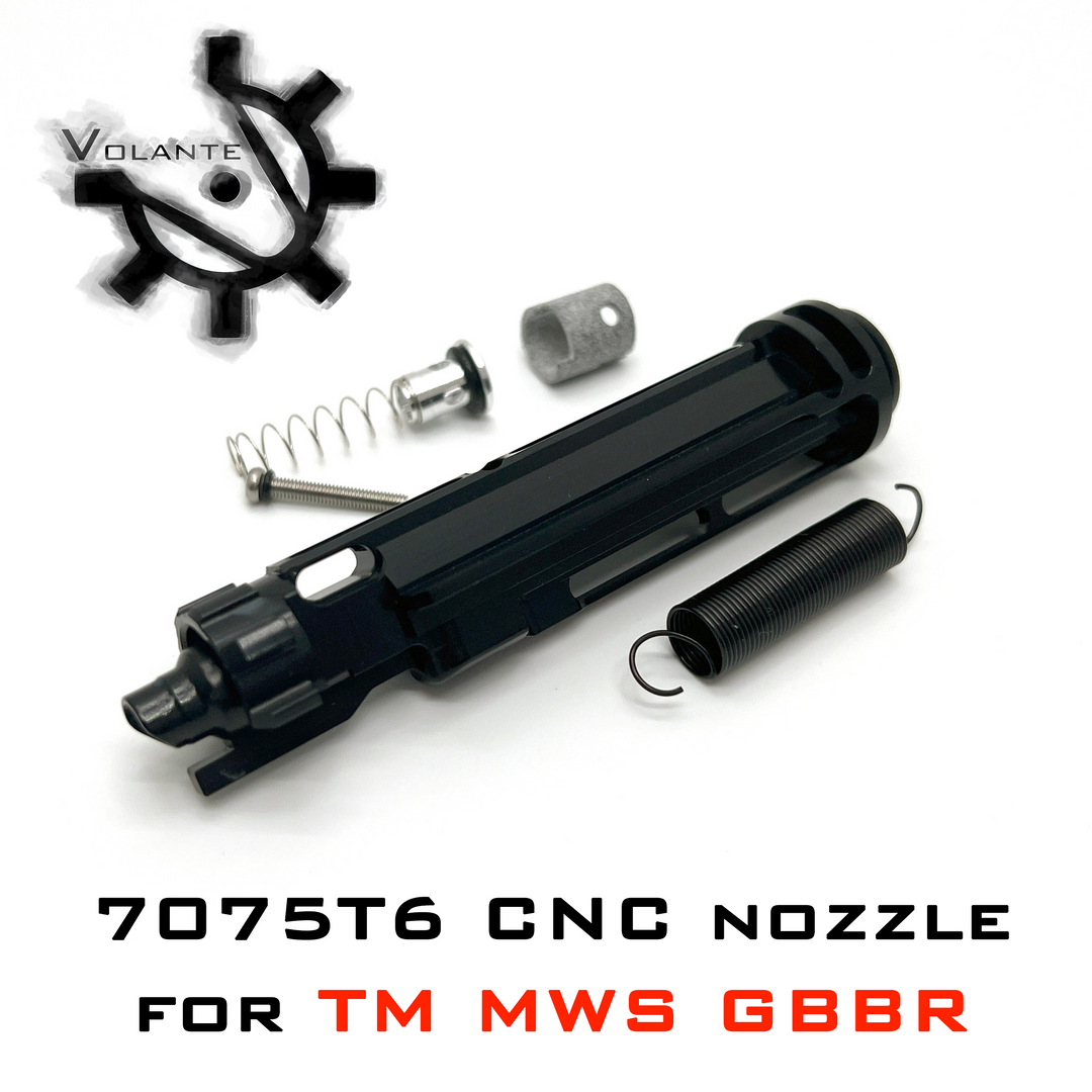 Volante CNC 7075 T6 Aluminum Nozzle Set For Marui TM MWS GBBR