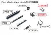 Guarder for MARUI P226/E2 Frame Spring & Pins Set