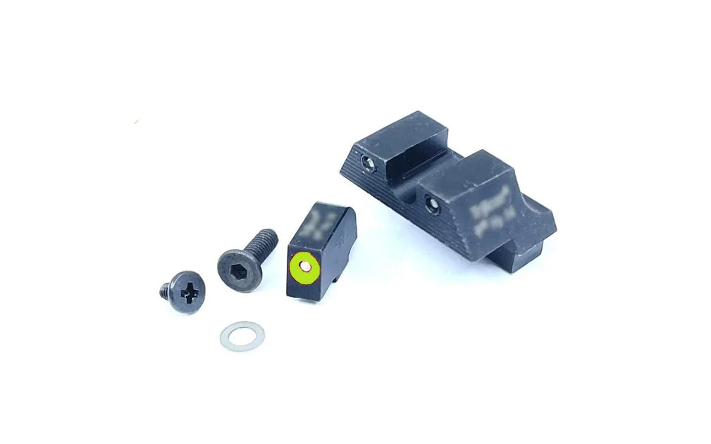 トイガン Pro-Arms tritium sight marui glock Pro-Arms Tritium Steel Suppressor Sight for Marui G17 Gen5