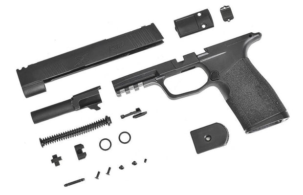 ParaBellum - P365 X-macro Comp Style Modification Kit (Aluminum Slide & Steel Barrel) for VFC SI SMP AIRSOFT GBB Pistol
