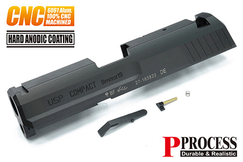 uarder Aluminum CNC Slide Set for MARUI USP Compact GBB sereis