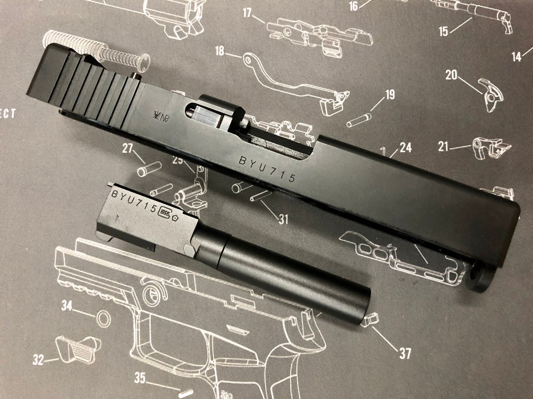 東京マルイ グロック19GEN3 アッパーVolanteAirsoft Steel CNC MK27mod0 slide set for TM G19 gen3 – Volante Airsoft