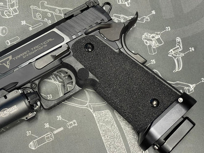Bomber CNC Aluminum T-style Carry Magwell for Marui Hi-Capa GBB series