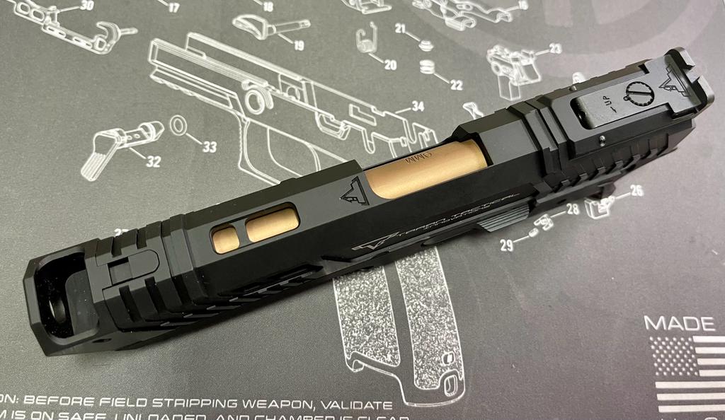 FPR x BM Custom Aluminum T-Style Pit Viper Kit for Marui TM