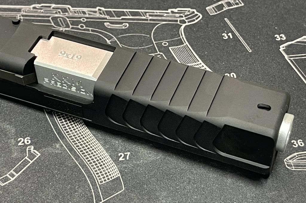Bomber CNC Aluminum G19 RMR Slide Kit ( 10-8) for Tokyo Marui G19 Gen4 ...