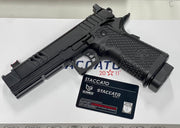 EMG Staccato Licensed XC 2011 Gas Blowback Airsoft Pistol (Model: VIP Grip / Standard / Green Gas)