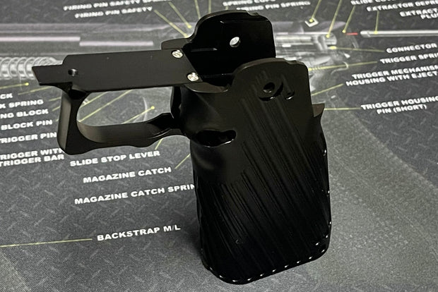 Bomber CNC Aluminum ( INF style ) Grip for Marui Hi-CAPA GBB sereis - Type B