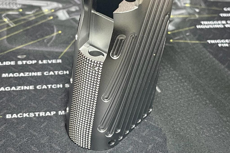 Bomber CNC Aluminum ( INF style ) Grip for Marui Hi-CAPA GBB
