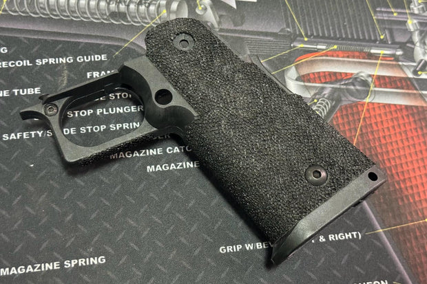 Boomarms Custom - Stippling T style Custom Polymer Grip for Marui Hi-Capa GBB series