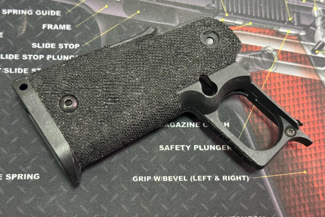 Boomarms Custom - Stippling T style Custom Polymer Grip for Marui Hi-C