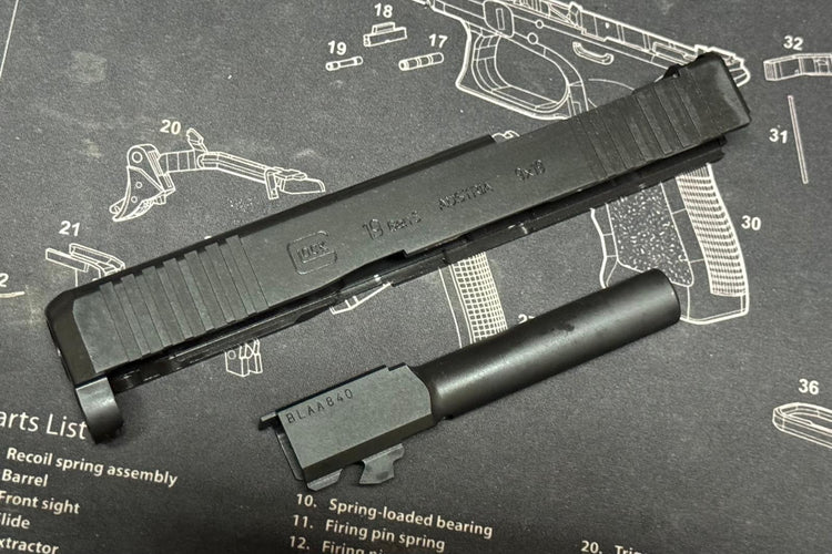 Bomber CNC Steel G19 Gen5 MOS Slide Kit for Umarex &frasl; VFC G19 Gen5