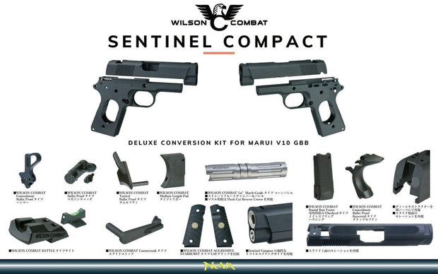 Boomarms Custom WC-style SENTINEL COMPACT Airsoft GBB