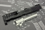 Bomber CNC Steel P320 NOS style ( Reptile KP Cut ) slide for SIG M17/18 Airsoft GBB series