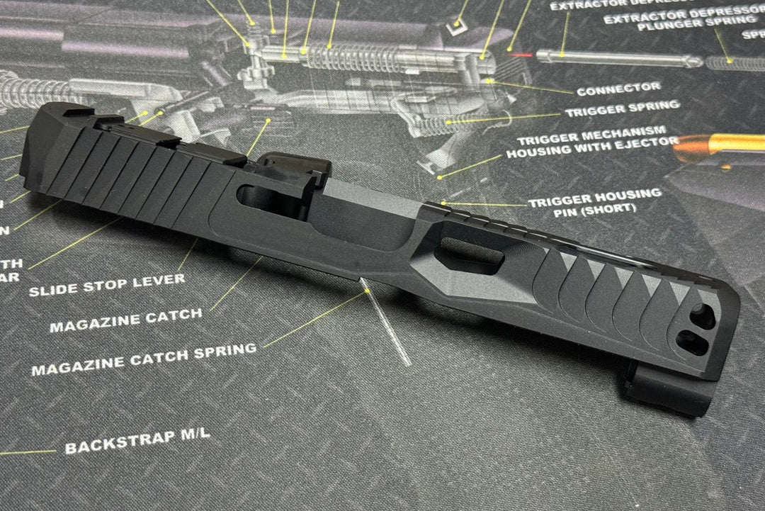 Bomber CNC Aluminum G47 (NOS style) Reptile XP Slide Kit for