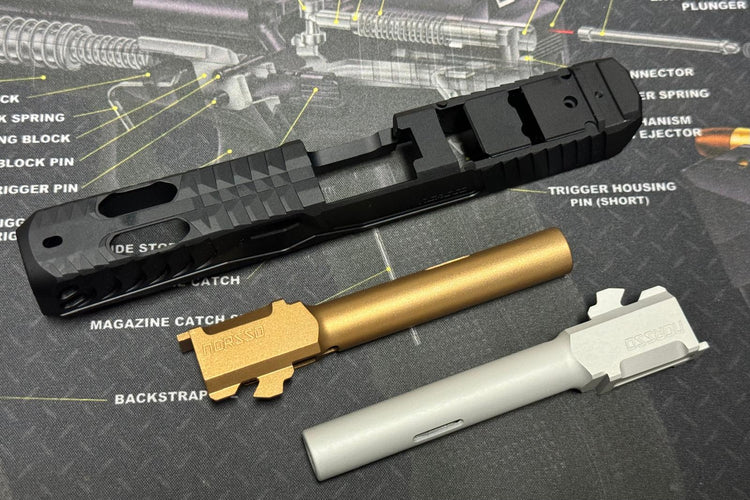 Bomber CNC Aluminum G47 (NOS style) Reptile XP Slide Kit for