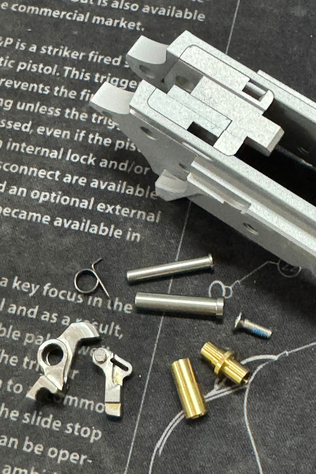 Bomber CNC Aluminum 3.9inch SV TIKI Kit for Marui Hi Capa - Shiny