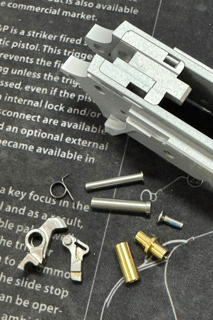 Bomber CNC Aluminum STI Staccato-P 9mm Kit for Marui Hicapa GBB