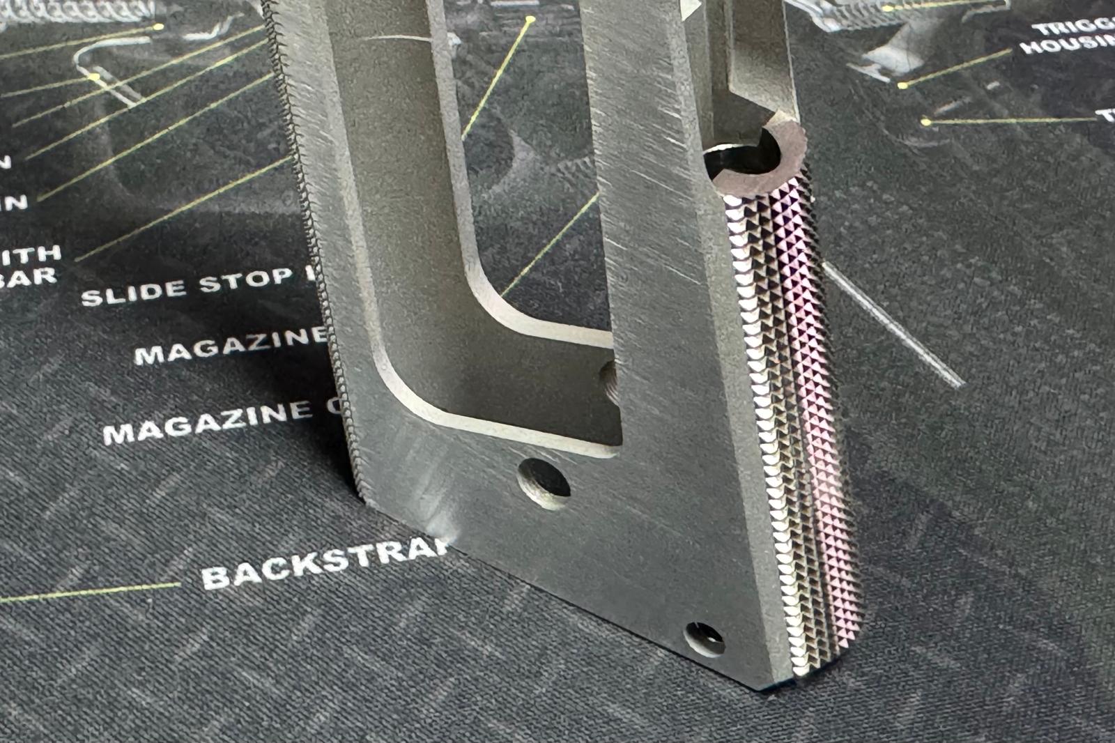 Bomber CNC Aluminum SV style 1911 Square Trigger Guard Frame set - Shi ...