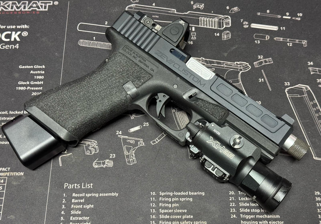 Boomarms Custom - ZEV style G18C RMR GBB - Marui version