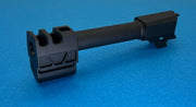 Pro-Arms Steel PM Style Outer Barrel With Ultra Compensator For SIG AIR / VFC P320 M18 X Carry GBB Series