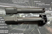 BPW CNC Steel G45 / G19 RA Style Barrel & Compensator Bundle Pack - Black