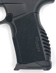 BPW CNC Aluminum P365 RA Style Backstrap + Magwell for P365 X-macro Polymer frame