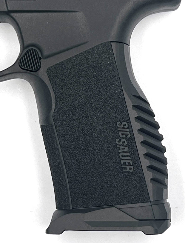 BPW CNC Aluminum P365 RA Style Backstrap + Magwell for P365 X-macro Polymer frame