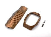 BPW CNC Aluminum P365 RA Style Backstrap + Magwell for P365 X-macro Polymer frame