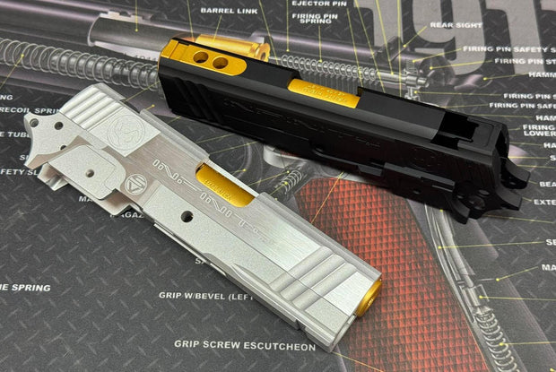 Bomber CNC Aluminum Infinity SV Compact size conversion kit for TM Hicapa Airsoft GBB series
