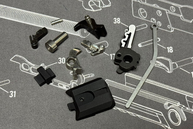 Bomber CNC Aluminum Infinity SV Compact size conversion kit for TM Hicapa Airsoft GBB series