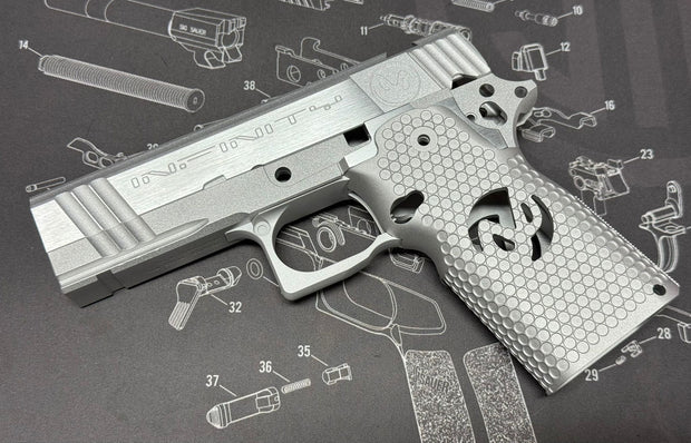 Bomber CNC Aluminum Infinity SV Compact size conversion kit for TM Hicapa Airsoft GBB series