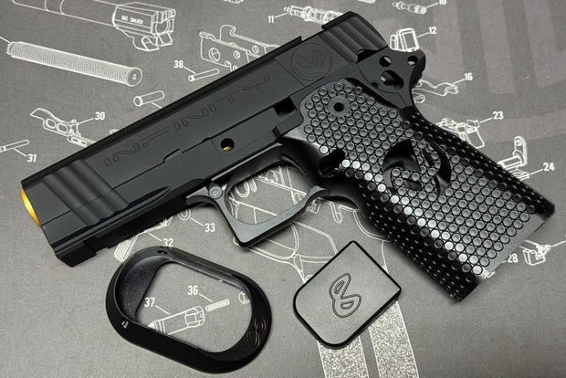 Bomber CNC Aluminum Infinity SV Compact size conversion kit for TM Hicapa Airsoft GBB series