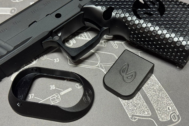 Bomber CNC Aluminum Infinity SV Compact size conversion kit for TM Hicapa Airsoft GBB series