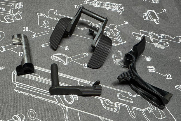 Bomber CNC Aluminum Infinity SV Compact size conversion kit for TM Hicapa Airsoft GBB series