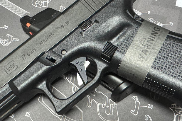Bomber CNC Aluminum T-style Trigger for Tokyo Marui G17 Gen5 GBB Series