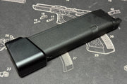 BOMBER CNC ALUMINUM T-STYLE ( LONG ) MAGAZINE PAD EXTENSION FOR UMAREX ( GHK ) G17 / G45 GBB MAGAZINE