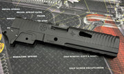 Bomber CNC Aluminum Slide & Frame Kit **Tri-arc style (RMR) for Marui Hicapa GBB Series
