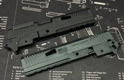Bomber CNC Aluminum Slide & Frame Kit **Tri-arc style (RMR) for Marui Hicapa GBB Series