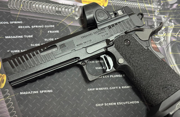 Bomber CNC Aluminum Slide & Frame Kit **Tri-arc style (RMR) for Marui Hicapa GBB Series