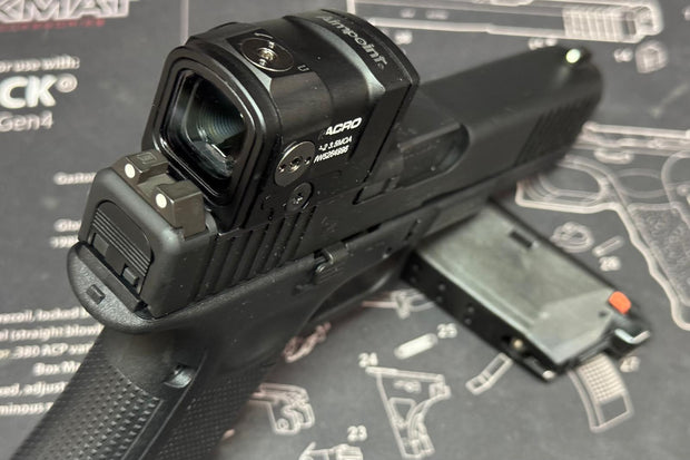 Boomarms Custom - G17 Gen5 MOS Steel GBB Airsoft Pistol  ( TM DX version )
