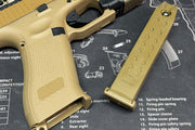 Boomarms Custom Glock 19X MOS Gas Blowback Pistol - Tan