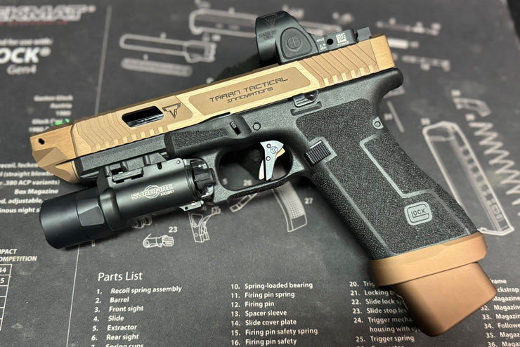 Bomber T-style Ballerina RMR slide set for Marui G17 Gen5 GBB Airsoft ( Official version )