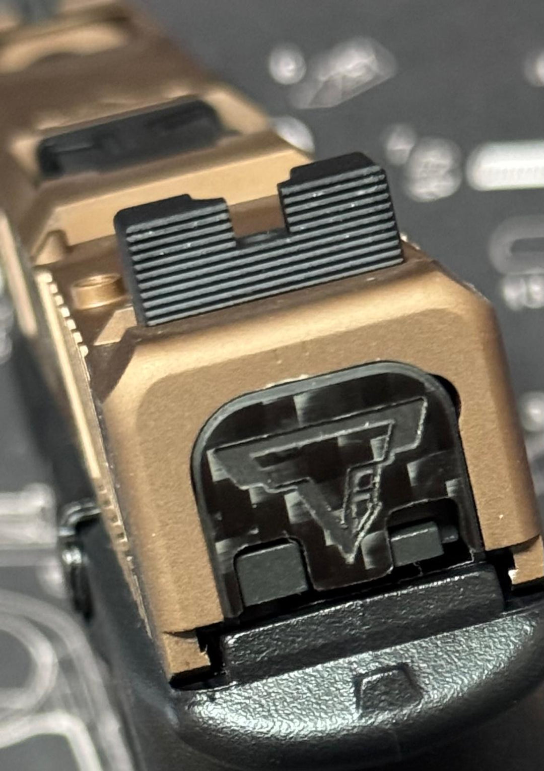 Bomber T-style Combat Master XR G45 RMR slide set for Marui G17