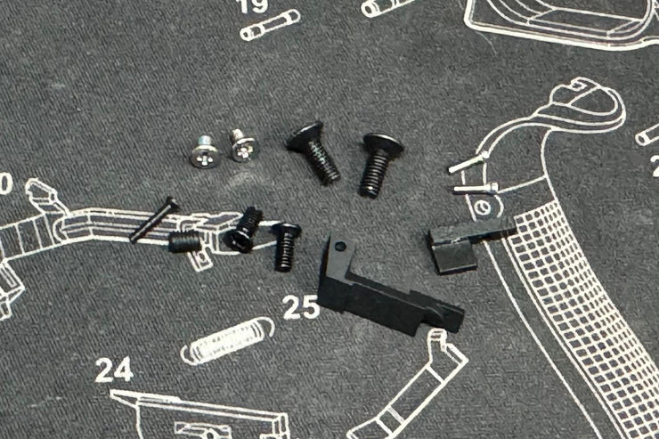 Bomber T-style Ballerina RMR slide set for Marui G17 Gen5 GBB Airsoft ( Official version )