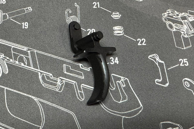 Bomber CNC Steel Trigger for Tokyo Marui P320 Airsoft GBB series