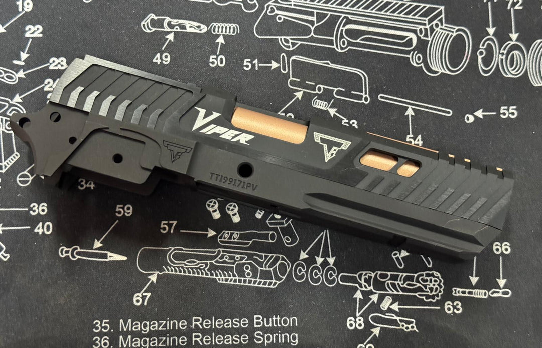 Bomber CNC Aluminum T-Style Viper Kit for Tokyo Marui Hi-Capa GBBP