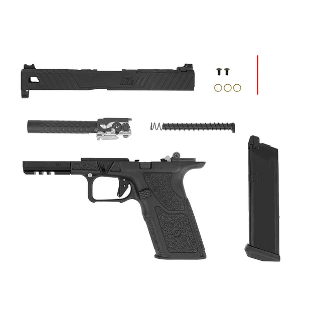 PTS ZEV OZ9 Elite GBB Pistol Airsoft ( Black ) - Ultra Version