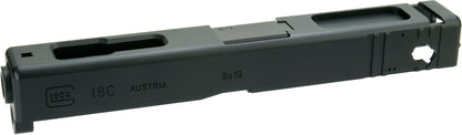 Detonator CNC Aluminum G18 Slide Set for Marui G18C style Airsoft GBB - Black ( 2022 Version )